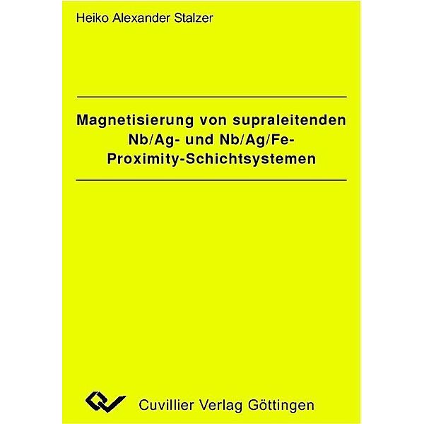Magnetisierung von supraleitenden Nb/Ag- und Nb/Ag/Fe-Proximity-Schichtsystemen
