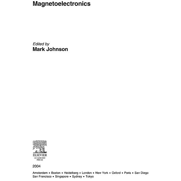 Magnetoelectronics