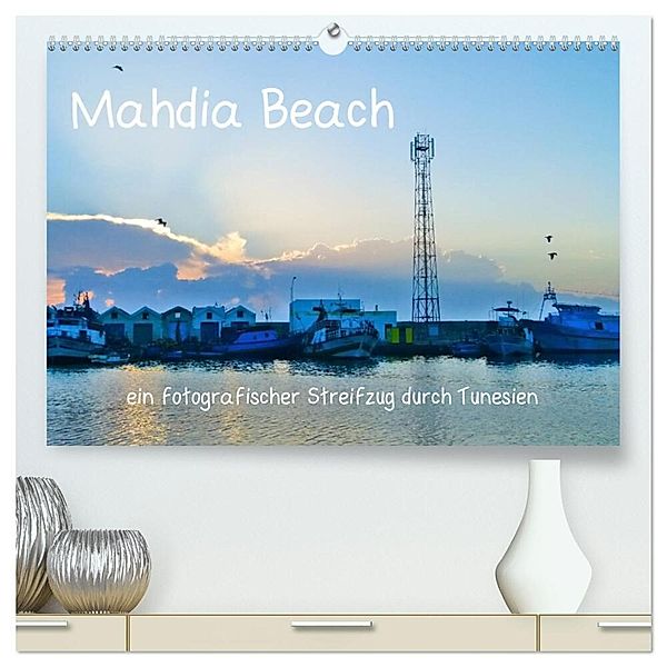 Mahdia Beach (hochwertiger Premium Wandkalender 2024 DIN A2 quer), Kunstdruck in Hochglanz, Stefanie Kools