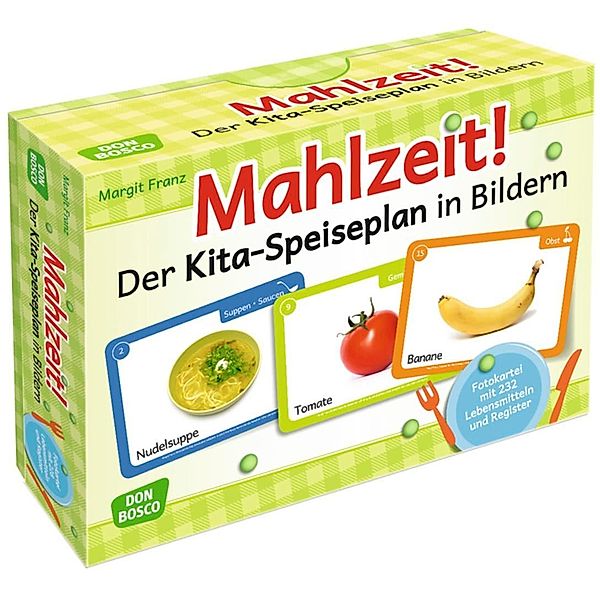 Mahlzeit! Der Kita-Speiseplan in Bildern, m. 1 Beilage, Margit Franz