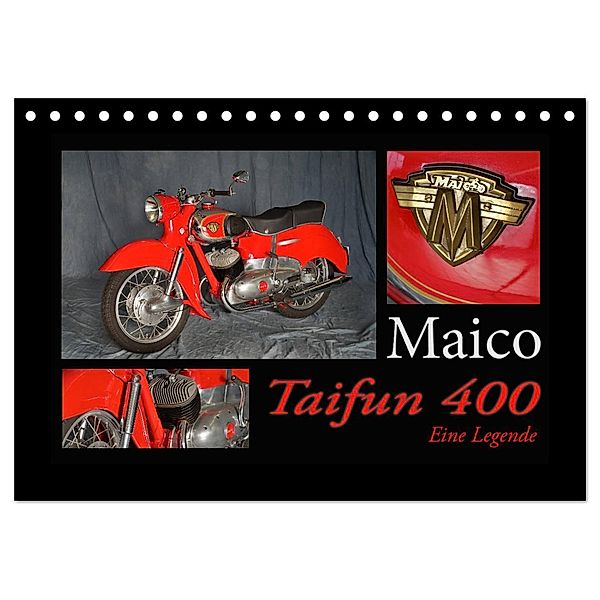 Maico Taifun 400 - Eine Legende (Tischkalender 2024 DIN A5 quer), CALVENDO Monatskalender, Ingo Laue