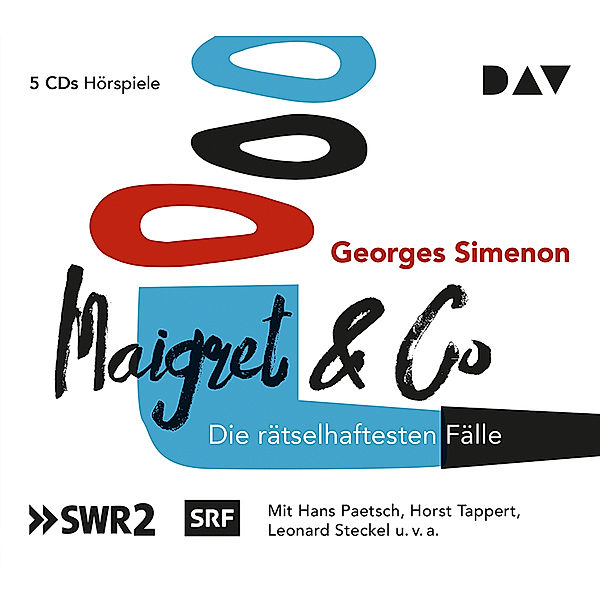 Maigret & Co - Die rätselhaftesten Fälle,5 Audio-CDs, Georges Simenon