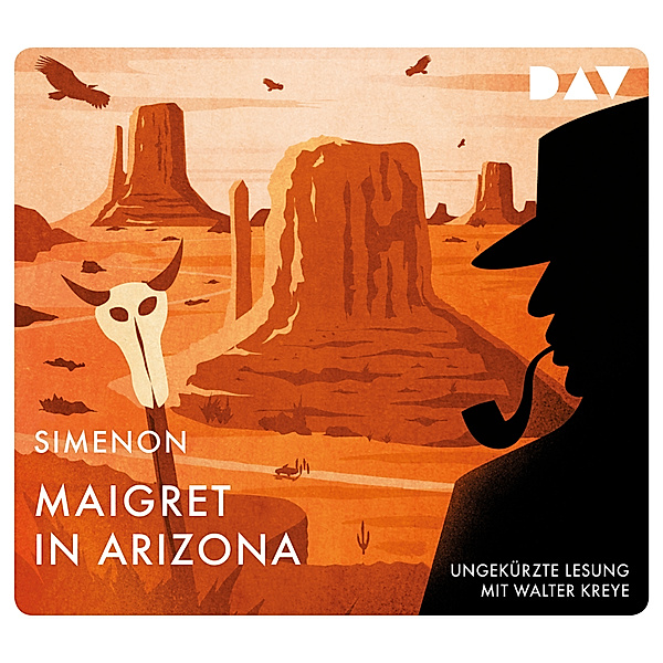 Maigret in Arizona,4 Audio-CD, Georges Simenon