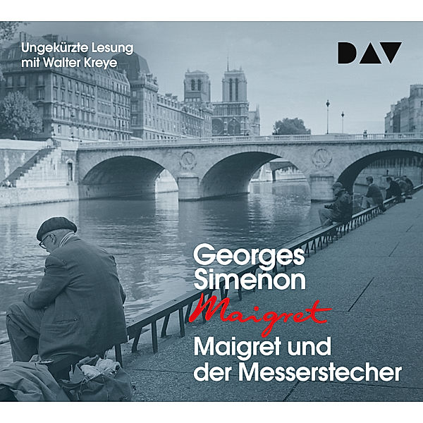 Maigret und der Messerstecher, 4 CDs, Georges Simenon