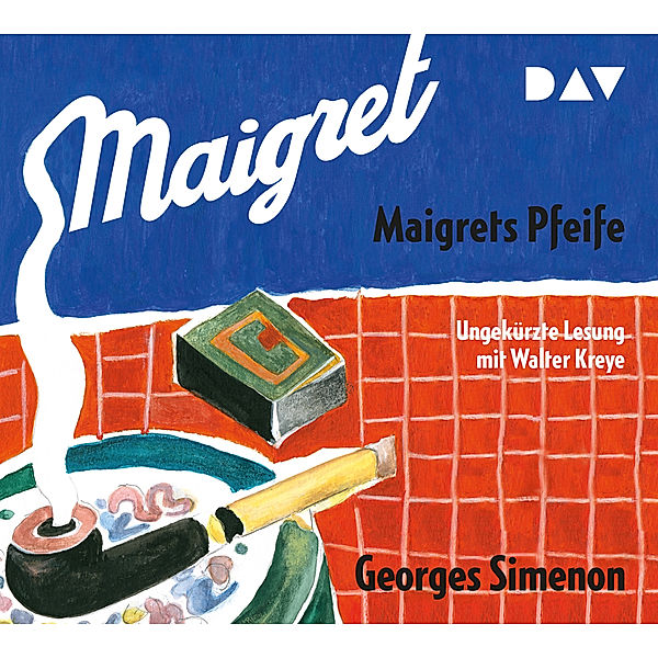 Maigrets Pfeife, 2 CDs, Georges Simenon