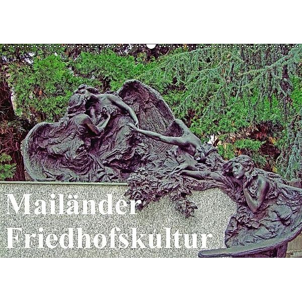Mailänder Friedhofskultur (Wandkalender 2017 DIN A2 quer), Heinz E. Hornecker