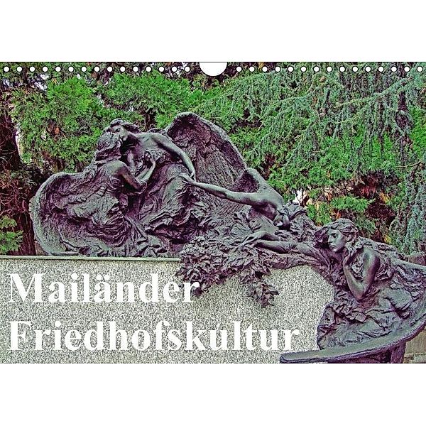 Mailänder Friedhofskultur (Wandkalender 2017 DIN A4 quer), Heinz E. Hornecker