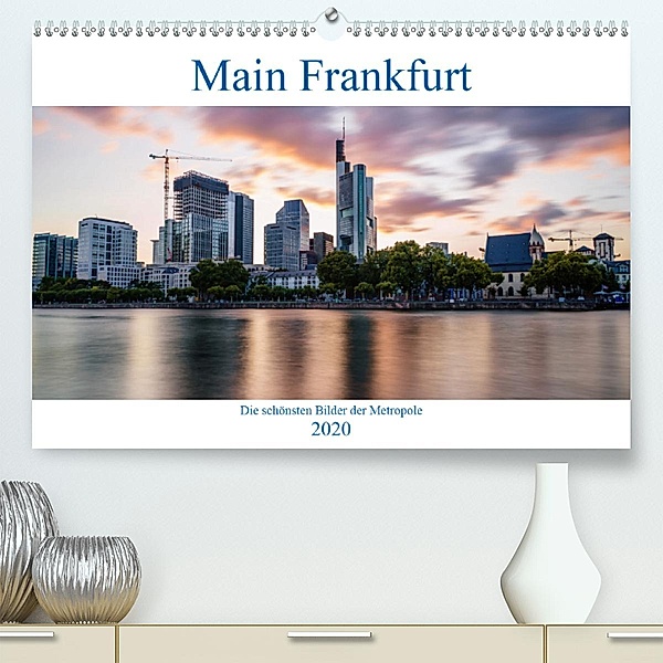 Main Frankfurt (Premium-Kalender 2020 DIN A2 quer)