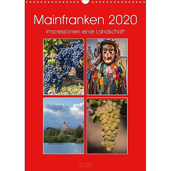 Mainfranken 2020 (Wandkalender 2020 DIN A3 hoch), Hans Will
