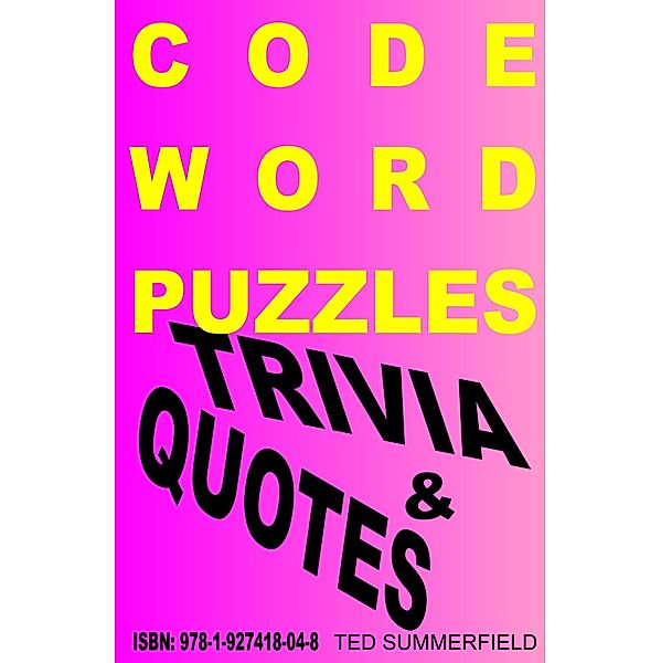 Maintain Your Brain: Code Word Puzzles, Ted Summerfield