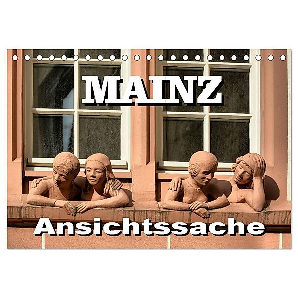 Mainz - Ansichtssache (Tischkalender 2024 DIN A5 quer), CALVENDO Monatskalender, Thomas Bartruff