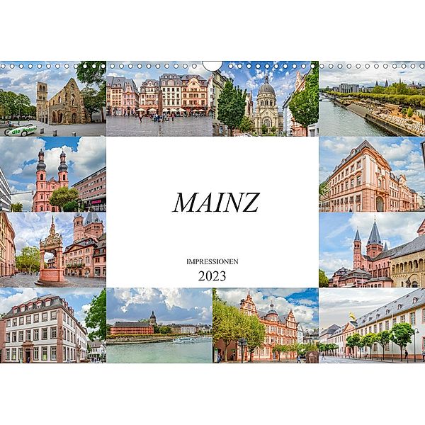 Mainz Impressionen (Wandkalender 2023 DIN A3 quer), Dirk Meutzner