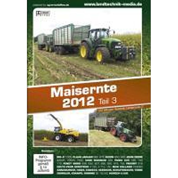 Maisernte 2012, 1 DVD.Tl.3