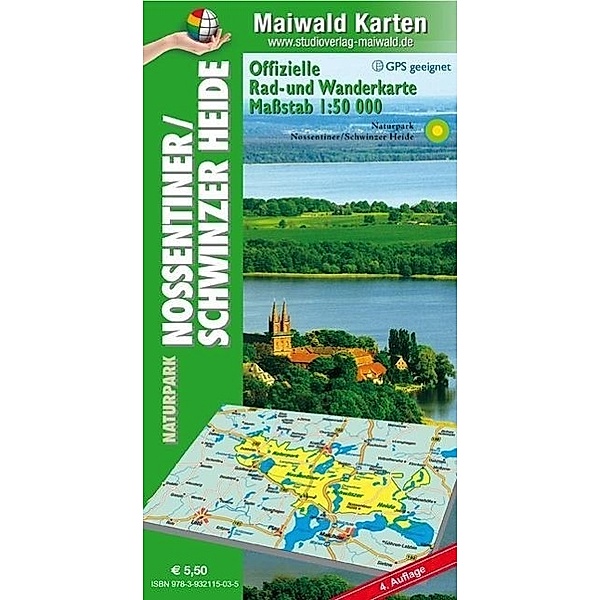 Maiwald Karte Nossentiner / Schwinzer Heide, Detlef Maiwald, Björn Maiwald