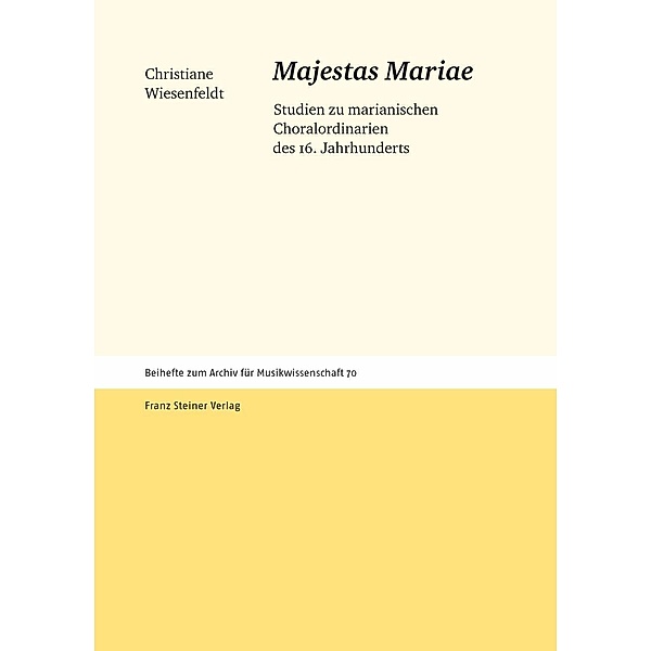 'Majestas Mariae', Christiane Wiesenfeldt