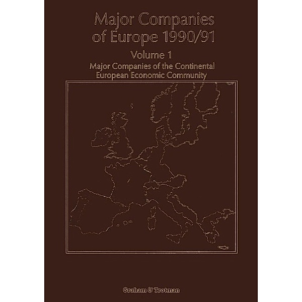 Major Companies of Europe 1990/91, R. M. Whiteside, A. Wilson, S. E. Hörnig, C. P. Wilson, S. Blackburn