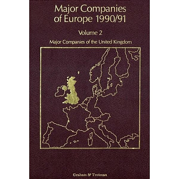 Major Companies of Europe 1990/91, R. M. Whiteside, A. Wilson, S. Blackburn, S. E. Hörnig, C. P. Wilson