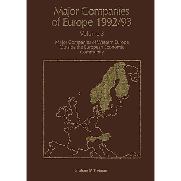 Major Companies of Europe 1992/93, R. Whiteside