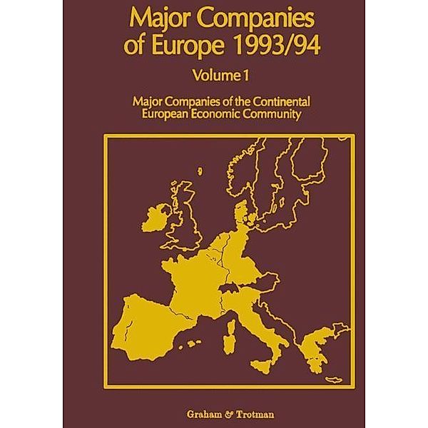 Major Companies of Europe 1993/94, R. M. Whiteside, A. Wilson, S. Blackburn, S. E. Hörnig, C. P. Wilson