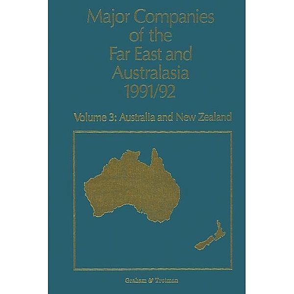 Major Companies of The Far East and Australasia 1991/92, Jennifer L. Carr