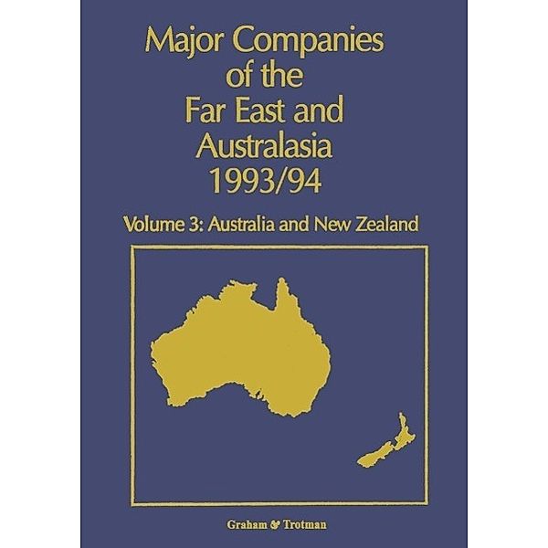 Major Companies of The Far East and Australasia 1993/94, Jennifer L. Carr