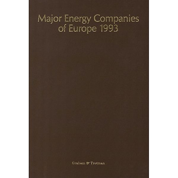 Major Energy Companies of Europe 1993