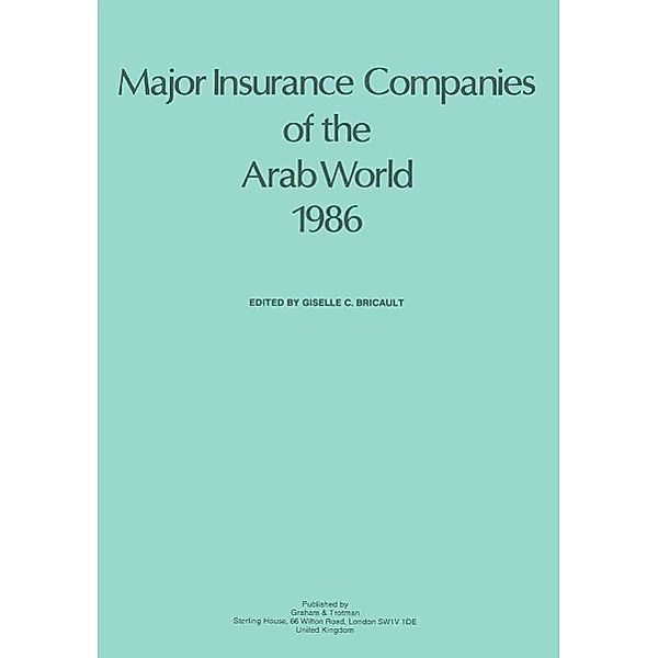 Major Insurance Companies of the Arab World 1986