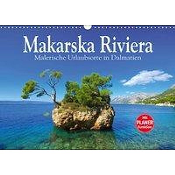 Makarska Riviera - Malerische Urlaubsorte in Dalmatien (Wandkalender 2019 DIN A3 quer), LianeM