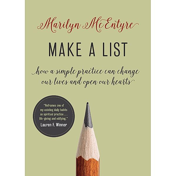 Make a List, Marilyn Mcentyre