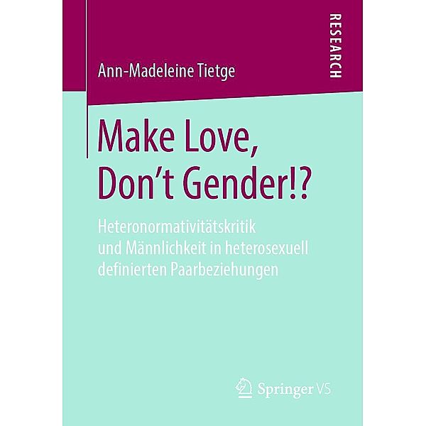 Make Love, Don't Gender!?, Ann-Madeleine Tietge
