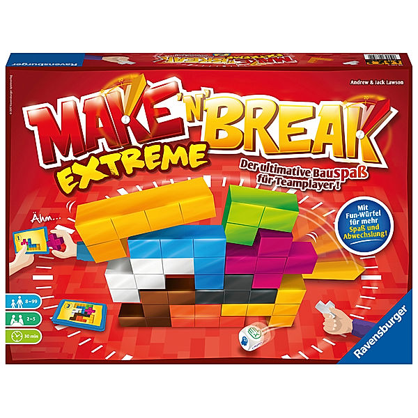 Ravensburger Verlag Make 'n' Break Extreme '17 (Spiel), Andrew und Jack Lawson