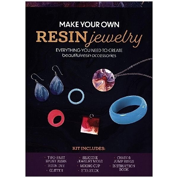 Make Your Own Resin Jewelry, Editors of Chartwell Books