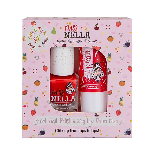 Miss Nella Makeup-Set LIPS & TIPS DUO - LUVVY WUVVY