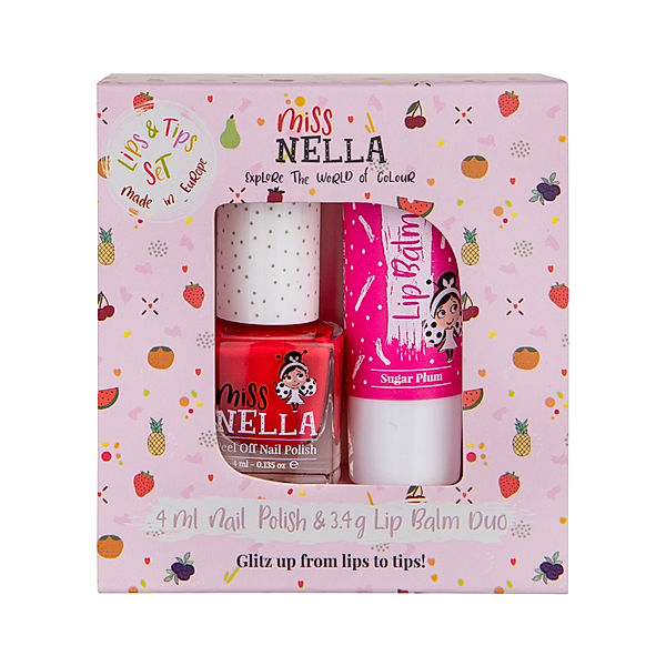 Miss Nella Makeup-Set LIPS & TIPS DUO - SUGAR PLUM