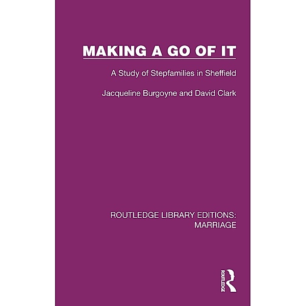 Making a Go of It, Jacqueline Burgoyne, David Clark
