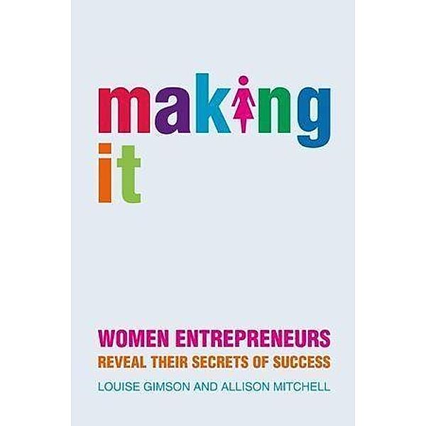 Making It, Lou Gimson, Allison Mitchell