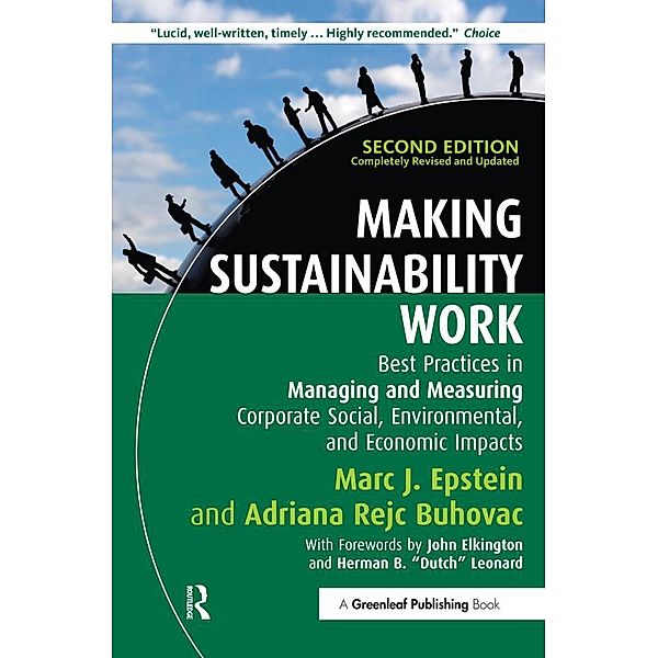 Making Sustainability Work, Marc J. Epstein, Adriana Rejc Buhovac