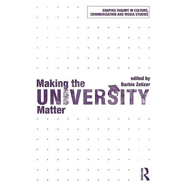 Making the University Matter