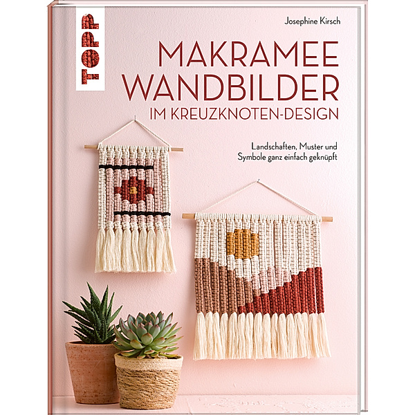 Makramee Wandbilder im Kreuzknoten-Design, Josephine Kirsch