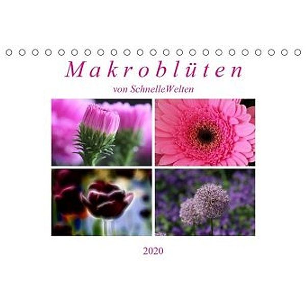 Makroblüten (Tischkalender 2020 DIN A5 quer)