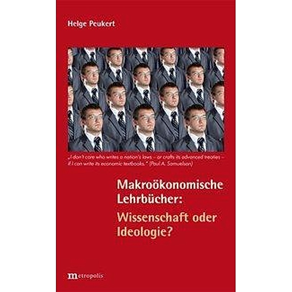 Makroökonomische Lehrbücher, Helge Peukert