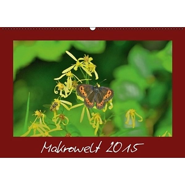 Makrowelt 2015 (Wandkalender 2015 DIN A2 quer), Gerald Just