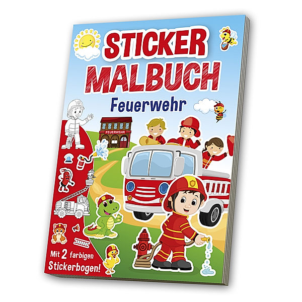 Mal- & Stickerbuch Feuerwehr