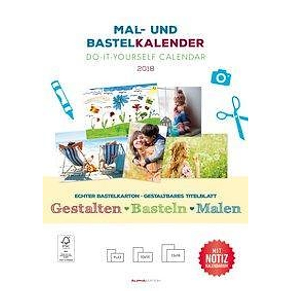 Mal- und Bastelkalender / Do it yourself calendar 2018