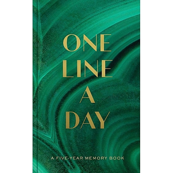 Malachite Green One Line a Day, Chronicle Books
