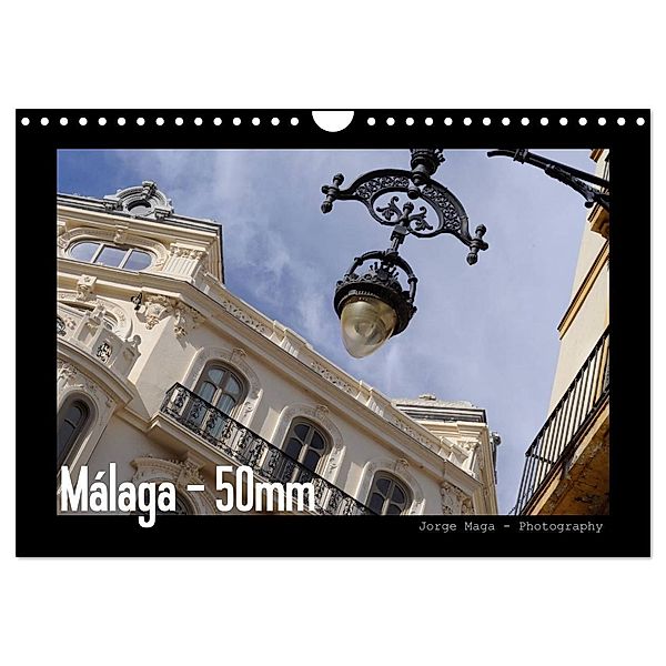 Málaga - 50mm (Wandkalender 2024 DIN A4 quer), CALVENDO Monatskalender, Jorge Maga
