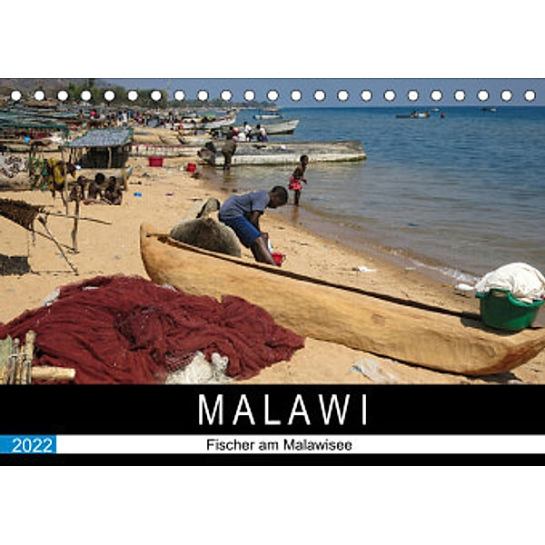 Malawisee Fischer (Tischkalender 2022 DIN A5 quer), Udo Quentin