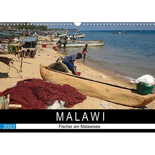 Malawisee Fischer (Wandkalender 2022 DIN A3 quer), Udo Quentin