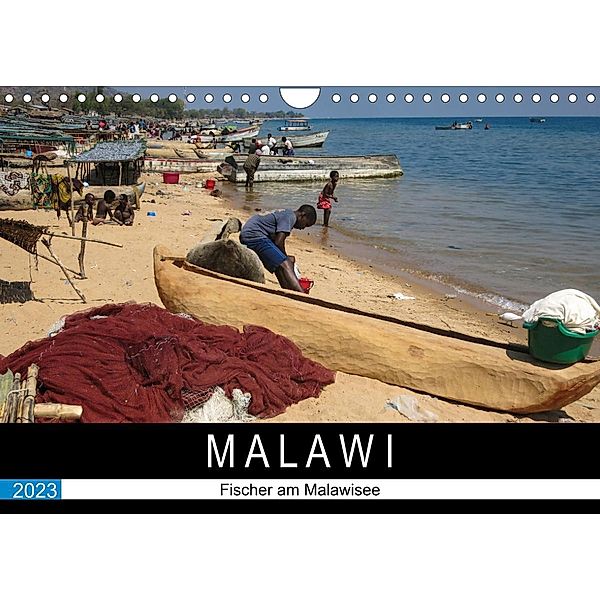 Malawisee Fischer (Wandkalender 2023 DIN A4 quer), Udo Quentin