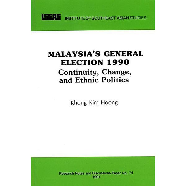 Malaysia's 1990 General Election, Kim Hoong Khong